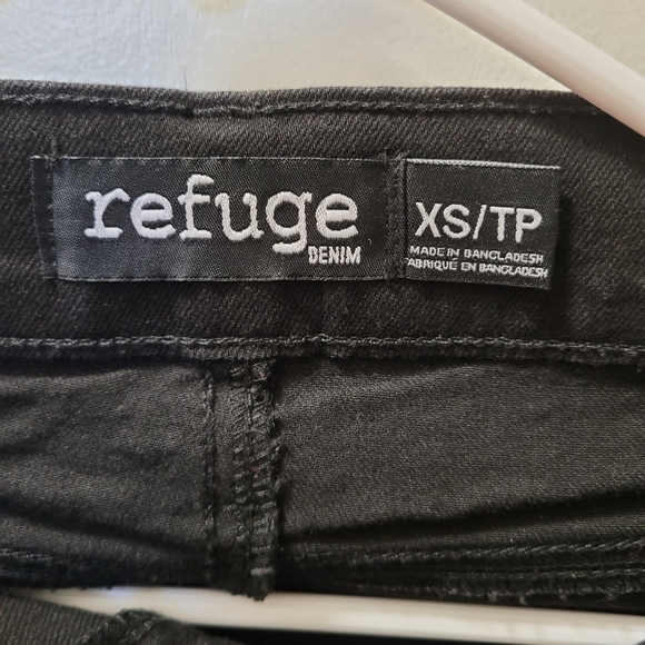 Woman's denim black short skirt A2 - Picture 3 of 7